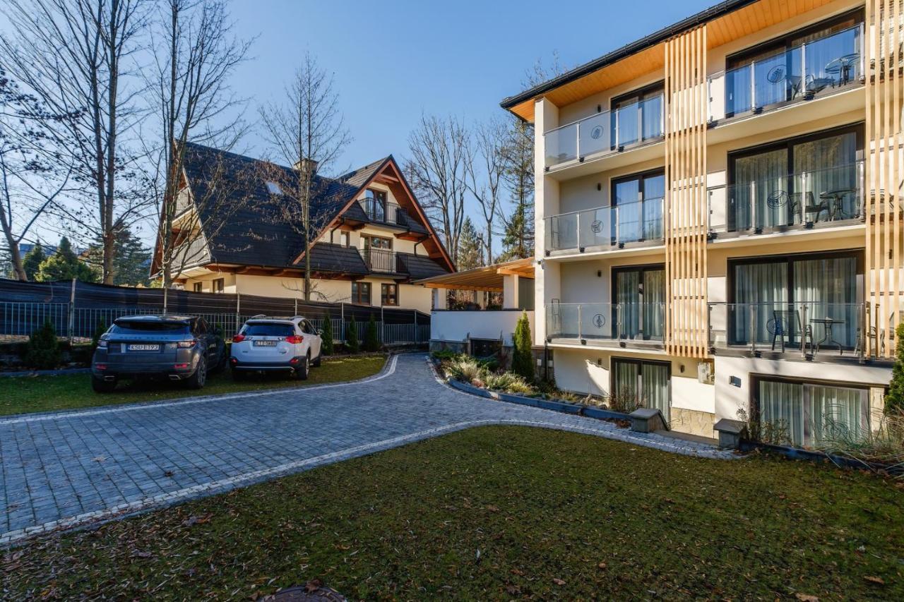 Rezydencja Ornak 5 - Stylowe Apartamenty Z Balkonami I Jacuzzi, 5 Min Pieszo Do Krupowek, Izby Podhalanskie Zakopane Kültér fotó